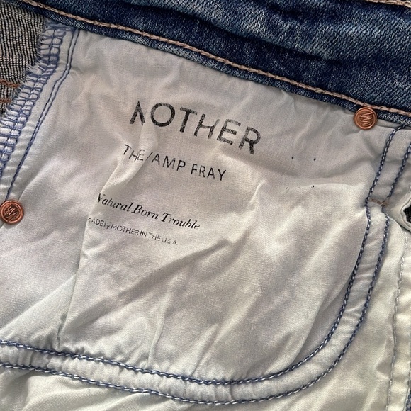 Mother the Vamp Fray jeans - size 27 - Picture 2 of 5